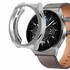 Microsonic Huawei Watch 4 Pro Kılıf 360 Full Round Soft Silicone Gümüş 1
