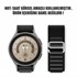 Microsonic Samsung Galaxy Watch 3 41mm Kordon Alpine Loop Siyah 2