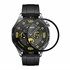 Microsonic Huawei Watch GT4 46mm Tam Kaplayan Temperli Cam Full Ekran Koruyucu Siyah 1