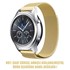 Microsonic Samsung Galaxy Watch Active 2 40mm Milanese Loop Kordon Gold 2