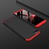 Microsonic Huawei Y6 2018 Kılıf Double Dip 360 Protective Siyah Kırmızı 3