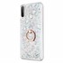 Microsonic Huawei Y6P Kılıf Glitter Liquid Holder Gümüş 2