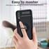Microsonic Samsung Galaxy A01 Kılıf Kickstand Ring Holder Kırmızı 3
