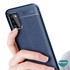 Microsonic Samsung Galaxy A02s Kılıf Deri Dokulu Silikon Siyah 5