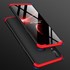 Microsonic Samsung Galaxy A10s Kılıf Double Dip 360 Protective Siyah Kırmızı 5