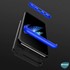 Microsonic Samsung Galaxy A21s Kılıf Double Dip 360 Protective Siyah Gri 3