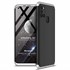 Microsonic Samsung Galaxy A21s Kılıf Double Dip 360 Protective Siyah Gri 1