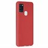 Microsonic Matte Silicone Samsung Galaxy A21s Kılıf Kırmızı 2