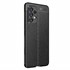 Microsonic Samsung Galaxy A53 5G Kılıf Deri Dokulu Silikon Siyah 2