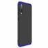 Microsonic Samsung Galaxy A70 Kılıf Double Dip 360 Protective Siyah Mavi 2