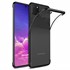 Microsonic Samsung Galaxy A81 Kılıf Skyfall Transparent Clear Siyah 1