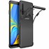 Microsonic Samsung Galaxy A9 2018 Kılıf Skyfall Transparent Clear Siyah 1