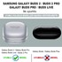 Microsonic Samsung Galaxy Buds 2 Kılıf Military Darbe Emici Askılık Siyah 3