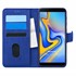 Microsonic Samsung Galaxy J6 Plus Kılıf Fabric Book Wallet Lacivert 1