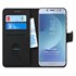 Microsonic Samsung Galaxy J7 Pro Kılıf Fabric Book Wallet Siyah 1