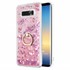 Microsonic Samsung Galaxy Note 8 Kılıf Glitter Liquid Holder Pembe 1