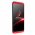 Microsonic Samsung Galaxy Note 8 Kılıf Double Dip 360 Protective Siyah Kırmızı 2