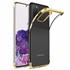 Microsonic Samsung Galaxy S20 Plus Kılıf Skyfall Transparent Clear Gold 1