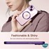 Microsonic Samsung Galaxy S22 Kılıf MagSafe Luxury Electroplate Koyu Gri 6