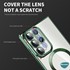Microsonic Samsung Galaxy S23 Ultra Kılıf MagSafe Luxury Electroplate Gümüş 7