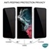 Microsonic Samsung Galaxy S24 Ultra Privacy 5D Gizlilik Filtreli Cam Ekran Koruyucu Siyah 2