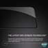Microsonic Samsung Galaxy S23 FE Tam Kaplayan Temperli Cam Ekran Koruyucu Siyah 3