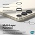 Microsonic Samsung Galaxy S24 Plus Tekli Kamera Lens Koruma Camı Siyah 7