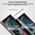 Microsonic Samsung Galaxy S24 Ultra Tam Kaplayan Temperli Cam Ekran Koruyucu Siyah 2