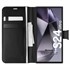 Microsonic Samsung Galaxy S24 Ultra Kılıf Delux Leather Wallet Siyah 1
