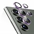 Microsonic Samsung Galaxy S24 Ultra Tekli Kamera Lens Koruma Camı Lila 1