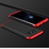 Microsonic Samsung Galaxy S8 Kılıf Double Dip 360 Protective Siyah Kırmızı 3