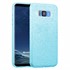 Microsonic Samsung Galaxy S8 Kılıf Sparkle Shiny Mavi 1