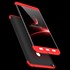 Microsonic Xiaomi Mi Max 2 Kılıf Double Dip 360 Protective Siyah Kırmızı 5