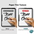 Microsonic Samsung Galaxy Tab S7 T870 Paper Feel Kağıt Dokulu Mat Ekran Koruyucu 7