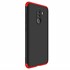 Microsonic Xiaomi Pocophone F1 Kılıf Double Dip 360 Protective Siyah Kırmızı 2