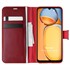 Microsonic Xiaomi Poco C65 Kılıf Delux Leather Wallet Kırmızı 1
