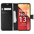 Microsonic Xiaomi Redmi Note 13 Pro 4G Kılıf Delux Leather Wallet Siyah 1