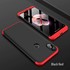 Microsonic Xiaomi Redmi Note 5 Kılıf Double Dip 360 Protective Siyah Kırmızı 3