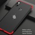 Microsonic Xiaomi Redmi Note 5 Pro Kılıf Double Dip 360 Protective Siyah Kırmızı 5