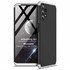 Microsonic Samsung Galaxy A32 4G Kılıf Double Dip 360 Protective Siyah Gri 1