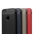 Microsonic Apple iPhone 8 Plus Kılıf Deri Dokulu Silikon Lacivert 5