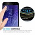 Microsonic Samsung Galaxy J4 Tam Kaplayan Temperli Cam Ekran koruyucu Kırılmaz Film Siyah 3