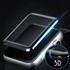 Microsonic Apple Watch 38mm 3D Kavisli Temperli Cam Full Ekran koruyucu Kırılmaz Film Siyah 2