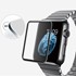 Microsonic Apple Watch Series 3 38mm 3D Kavisli Temperli Cam Full Ekran koruyucu Kırılmaz Film Siyah 3