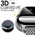 Microsonic Apple Watch Series 3 38mm 3D Kavisli Temperli Cam Full Ekran koruyucu Kırılmaz Film Siyah 4