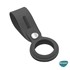 Microsonic Apple AirTag Kılıf Silicon Loop Key Ring Açık Pembe 4