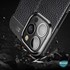 Microsonic Apple iPhone 15 Pro Kılıf Deri Dokulu Silikon Lacivert 5