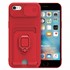 Microsonic Apple iPhone 6S Kılıf Multifunction Silicone Kırmızı 1
