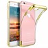 Microsonic Apple iPhone 6 Kılıf Skyfall Transparent Clear Gold 1