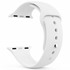 Microsonic Apple Watch 42mm Kordon ActiveFlex Wristband Beyaz 2
